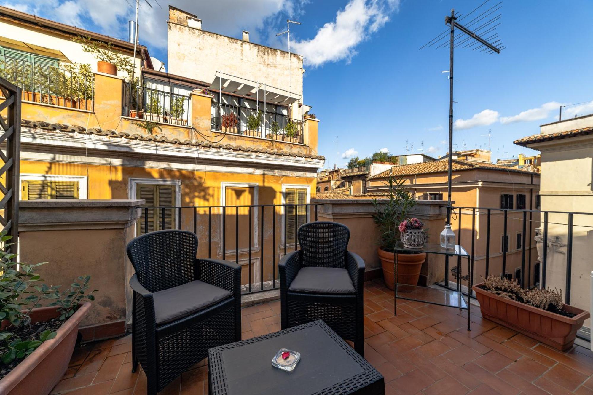 Tiberina Rooftop Trastevere Rom Eksteriør billede